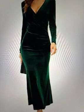 Emerald Green Cocktail Dress